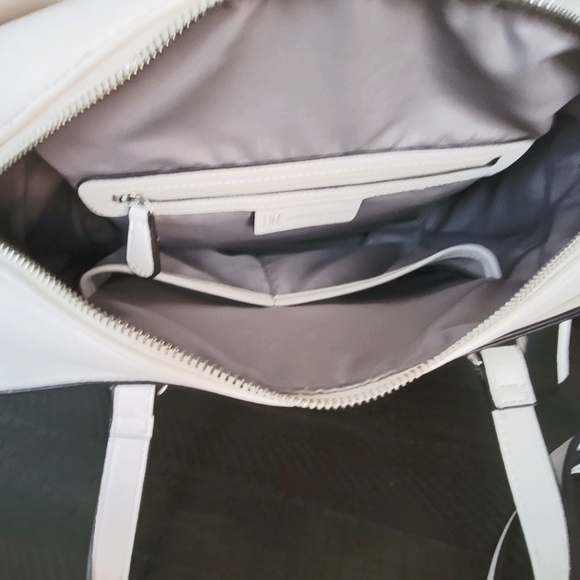 INC White Satchel Purse - Picture 4 of 5